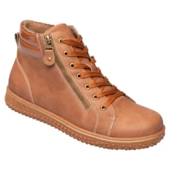 Wärme-Knöchelsneaker "Maria" cognac