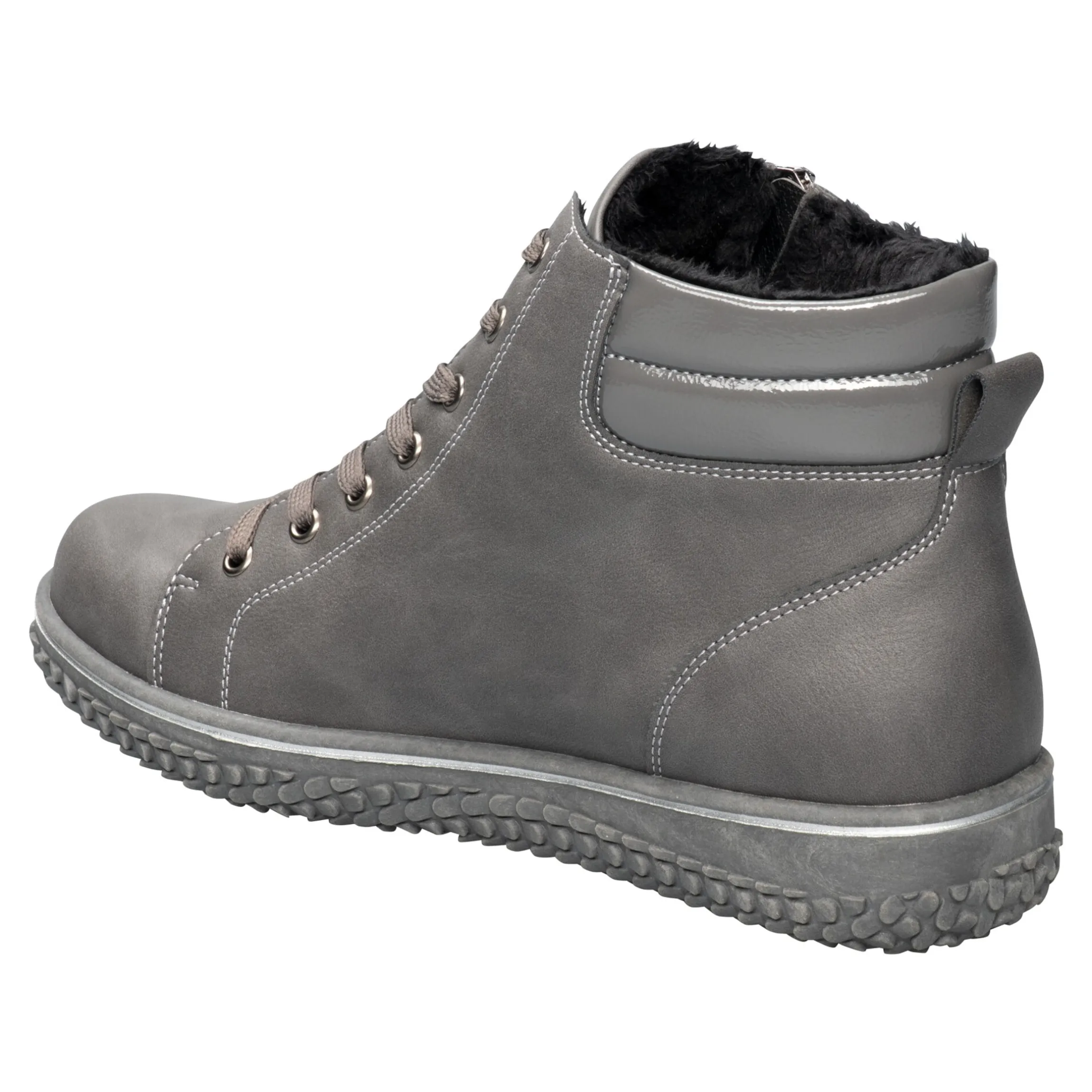 Wärme-Knöchelsneaker "Maria" grau