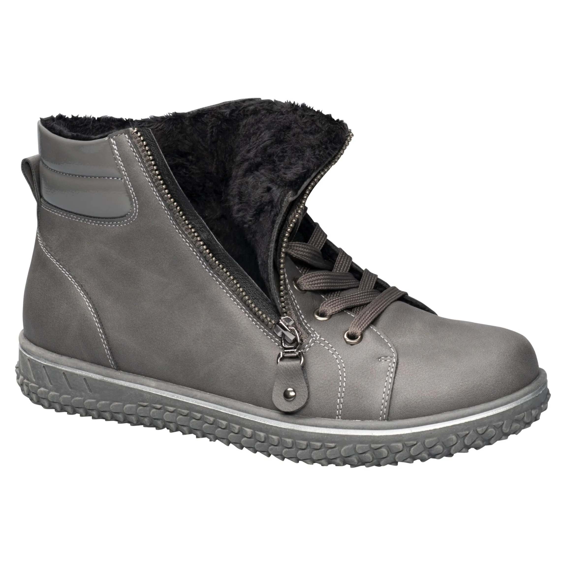 Wärme-Knöchelsneaker "Maria" grau