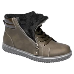 Wärme-Knöchelsneaker "Maria" khaki