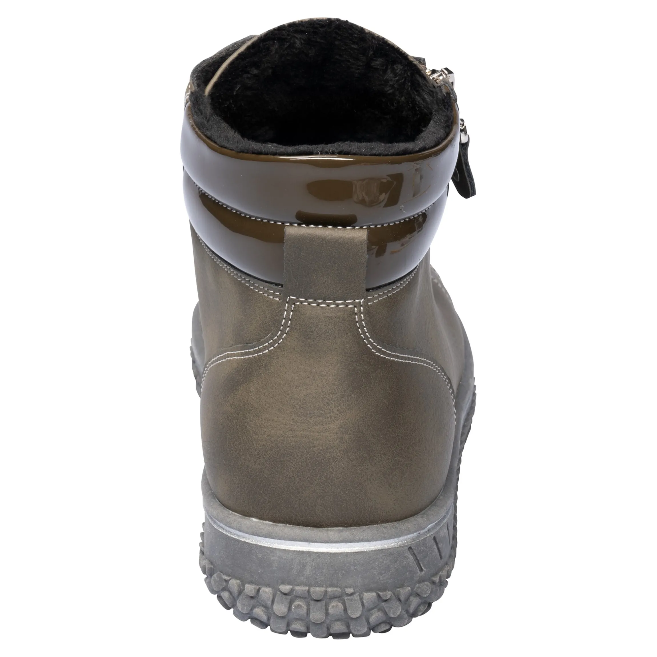 Wärme-Knöchelsneaker "Maria" khaki