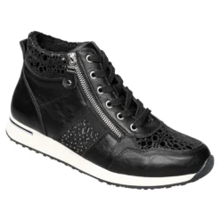 Wärme-Knöchelsneaker mit Leder 