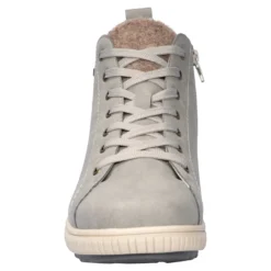 Wärme-Knöchelsneaker mit Wolle "Sabine" grau