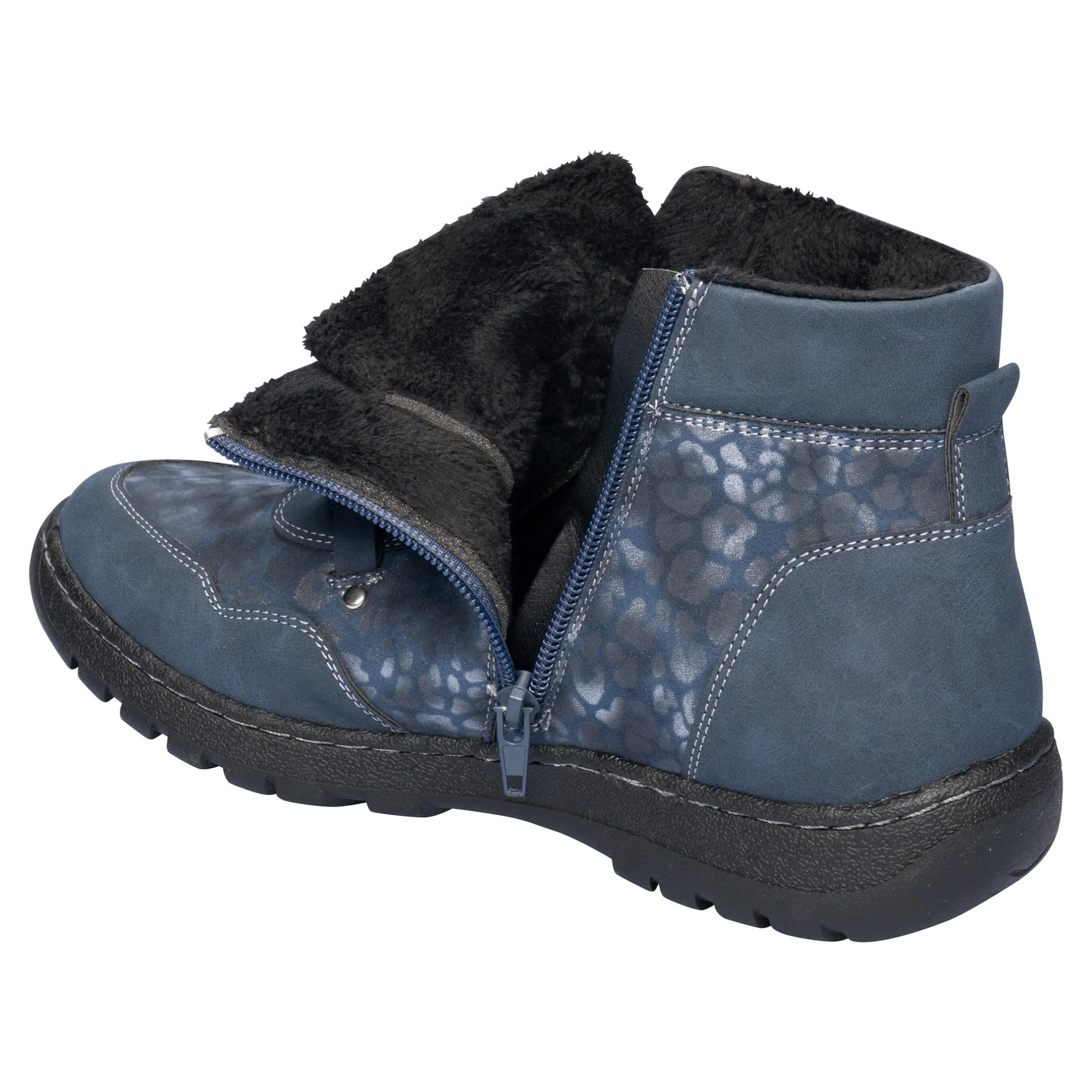 Wärme-Knöchelsneaker "Susanne" marine