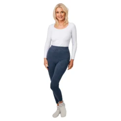 Wärmeleggings „Lisa blau
