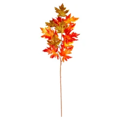XL-Dekostrauß rot-orange-grün