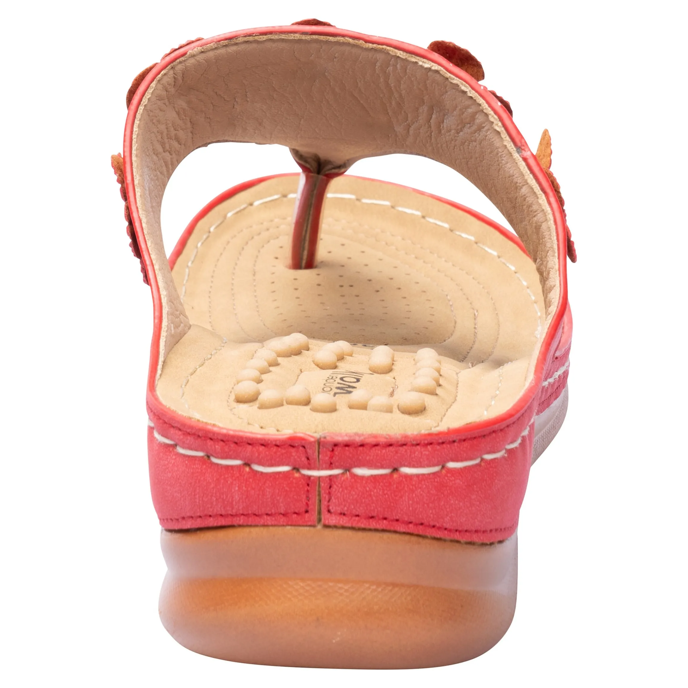 Zehen-Pantolette "Blümchen"