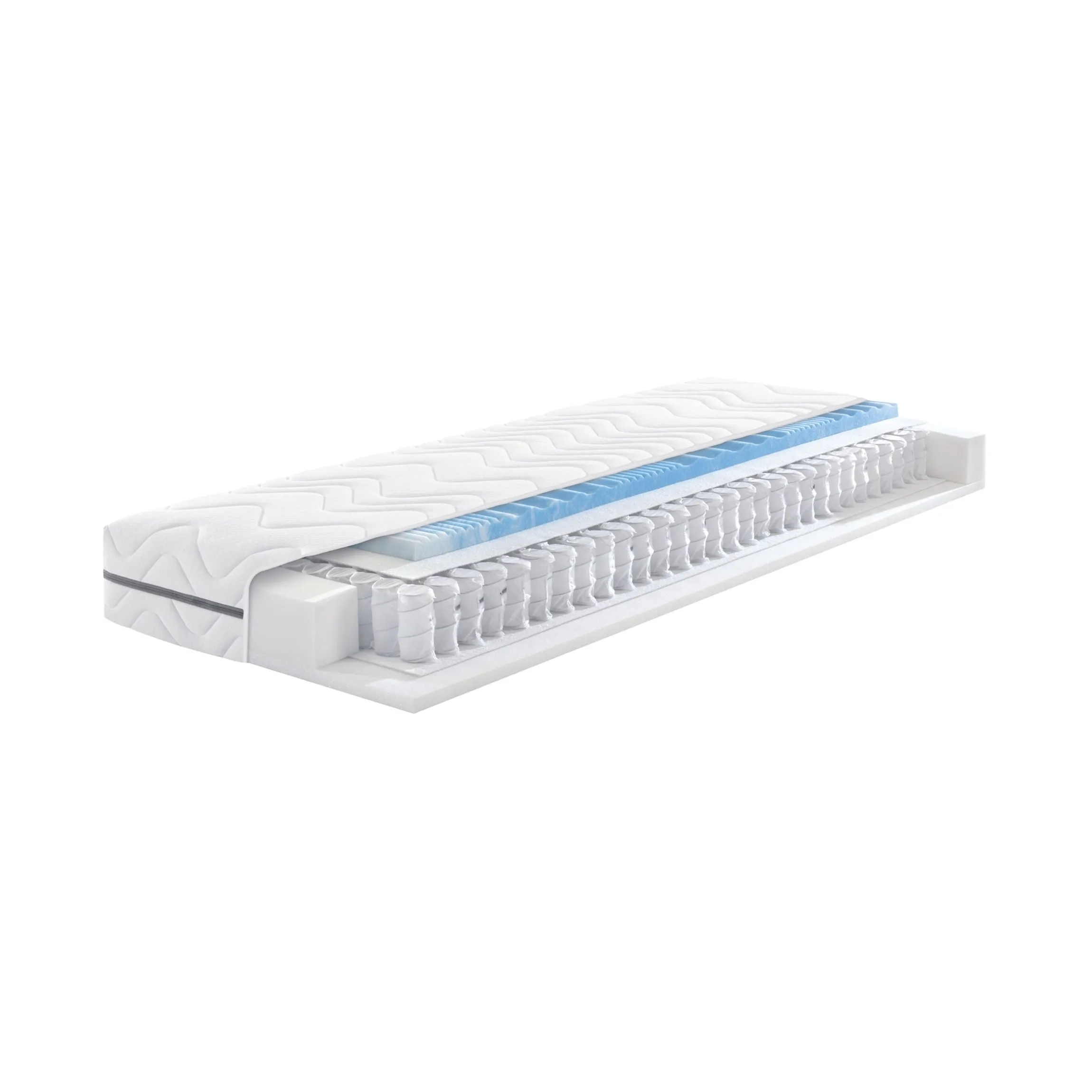 7-Zonen-Tonnentaschenfederkern-Matratze Megax Premium Top T H2